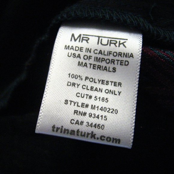๐ ๐ Mister Mr. Trina Turk Brocade Men's Pants 28 - Picture 8 of 10